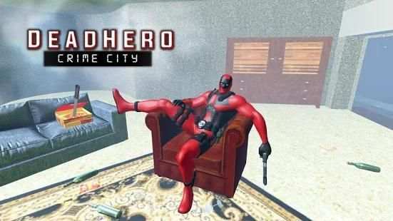 Dual Sword Dead Superhero: Super Crime City Rescue स्क्रीनशॉट 1