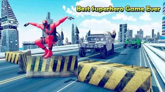 Dual Sword Dead Superhero: Super Crime City Rescue स्क्रीनशॉट 3