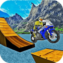 Bike Stunt Racing Adventure:motorbike racing games иконка