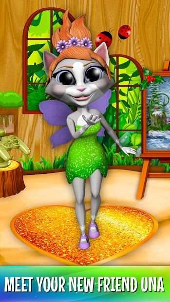 My Talking Fairy Cat Una screenshot 9