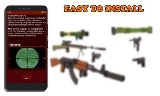 Guns Mod for MCPE screenshot 3