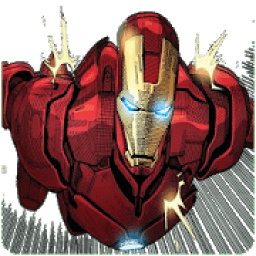 ikon Super Iron Robot hero fighting