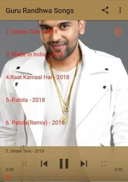Guru Randhawa Songs screenshot 5