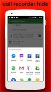 automatic call recorder with hide app icon स्क्रीनशॉट 4