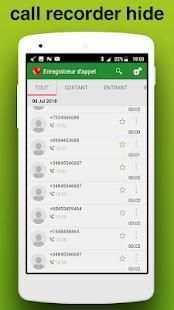 automatic call recorder with hide app icon स्क्रीनशॉट 3