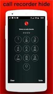 automatic call recorder with hide app icon स्क्रीनशॉट 2