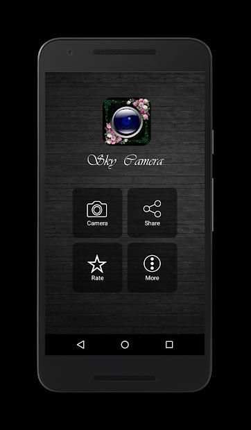 Sky Camera - Selfie स्क्रीनशॉट 2