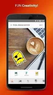 Smart Art Photo Editor-Blur,Emoji,Text,Background screenshot 1