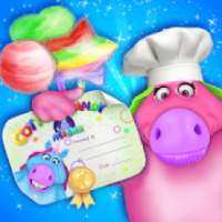 Mr. Fat Unicorn Cotton Candy Business! DIY Cooking