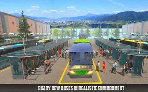 Offroad Bus Hill Transport Simulator 2018 screenshot 6