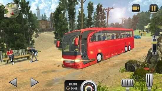 Offroad Bus Hill Transport Simulator 2018 screenshot 4