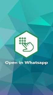 Open In Whatsapp Pro screenshot 4