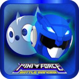 Volt Rangers Blue Battle Miniforce