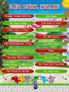Kids Songs English screenshot 5