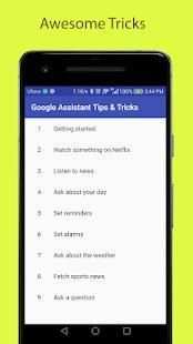 Tips & Tricks of Google Assistant स्क्रीनशॉट 7