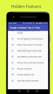 Tips & Tricks of Google Assistant स्क्रीनशॉट 6