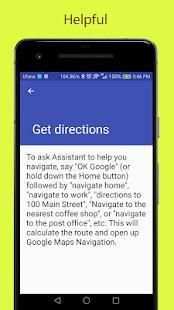 Tips & Tricks of Google Assistant स्क्रीनशॉट 4