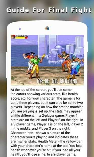 New Guide For Final Fight screenshot 3