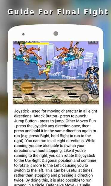 New Guide For Final Fight screenshot 2
