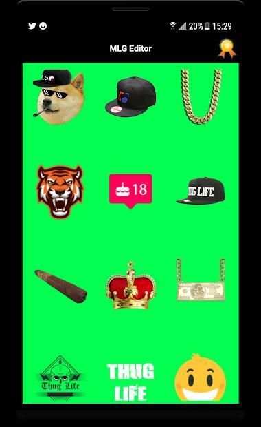 MLG Photo Editor: Meme Sticker स्क्रीनशॉट 4
