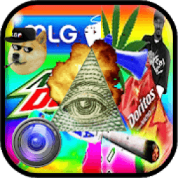MLG Photo Editor: Meme Sticker आइकन
