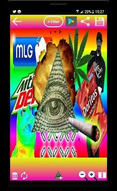 MLG Photo Editor: Meme Sticker स्क्रीनशॉट 5