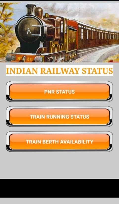 Indian Railway Status screenshot 3