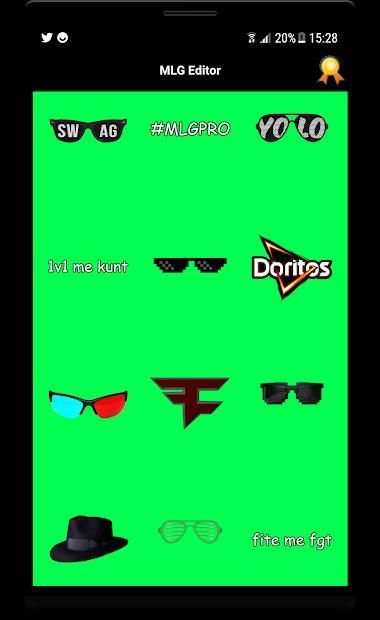 MLG Photo Editor: Meme Sticker स्क्रीनशॉट 1