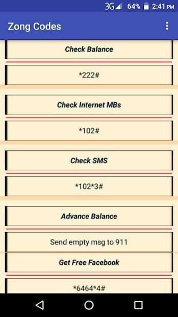 Pakistan All Sim Codes screenshot 1