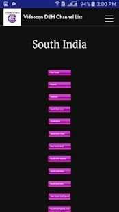 Videocon d2h Channel List screenshot 2