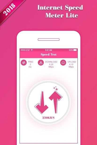 Internet Speed Meter Lite 2018 screenshot 3