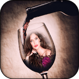 ikon Wine Glass Photo Frame