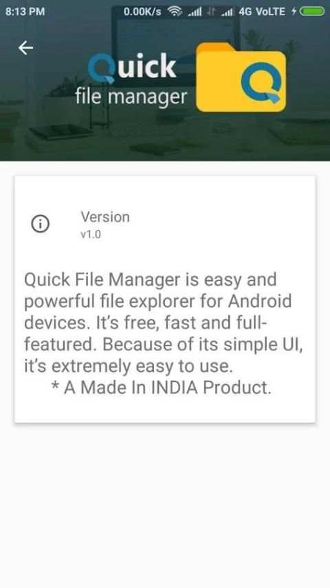 Quick File Manager - File Explorer स्क्रीनशॉट 6