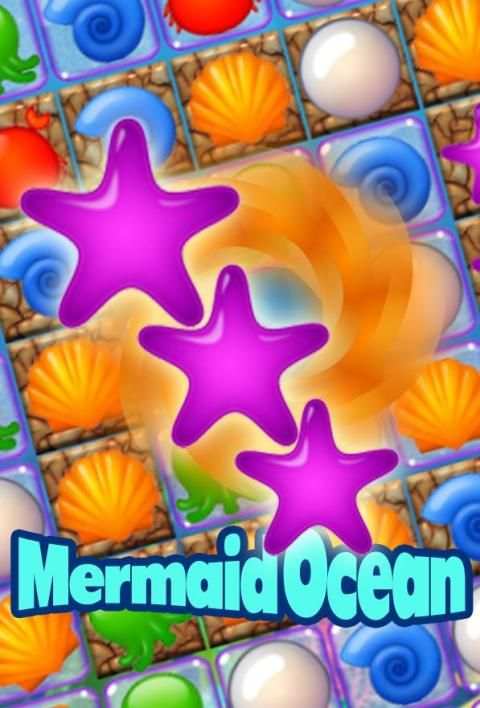 Mermaid Crush - Ocean Match 3 screenshot 2