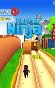 Ninja Runner Adventures 3D screenshot 1