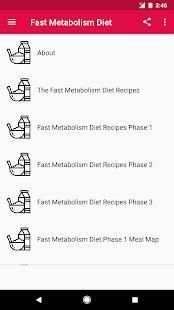 Fast Metabolism Diet screenshot 2