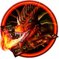 Fire Flaming Dragon Keyboard on 9Apps