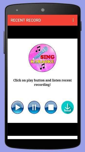 SINGING KARAOKE AND DOWNLOAD, FREE KARAOKE APP screenshot 3
