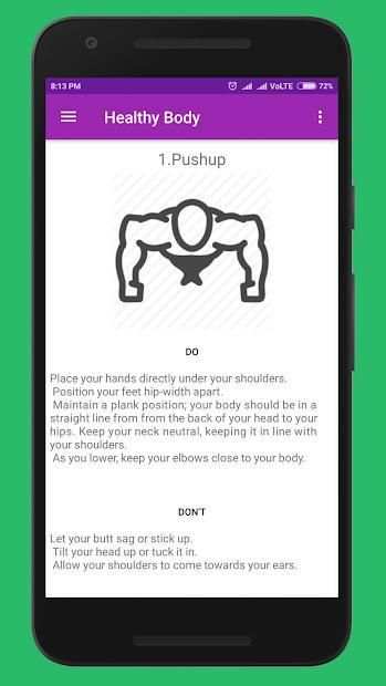 Healthy Body Tips स्क्रीनशॉट 2