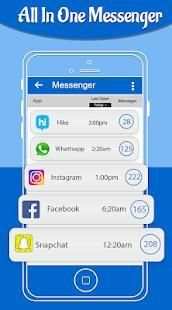 All in One Messenger 2018 -All Social Network 2018 screenshot 4