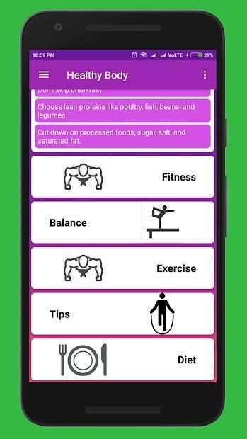 Healthy Body Tips स्क्रीनशॉट 5