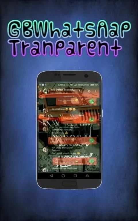 WhatsAap Transparan New 2018 screenshot 1