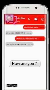 Live Siwa Chat With Jojo Apk screenshot 3