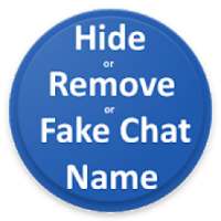 Hide|Remove|Fake Chat name for imo with 1 click
