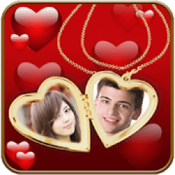 Couple Locket Photo Frames आइकन