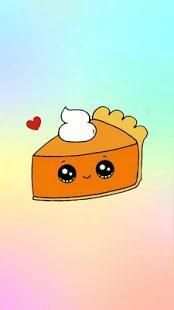 Kawaii Food Wallpaper * full HD * screenshot 1