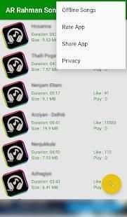 AR Rahman Songs App Offline screenshot 2