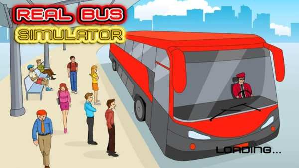 Real Bus Coach Simulator New स्क्रीनशॉट 1