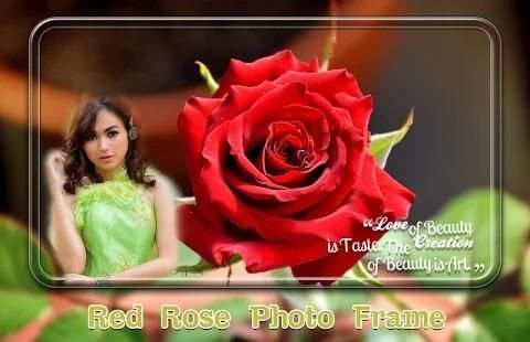 Red Rose Photo Frames screenshot 2