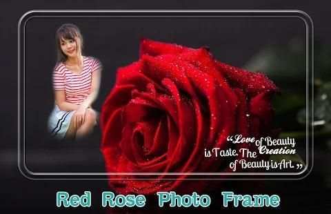 Red Rose Photo Frames screenshot 4